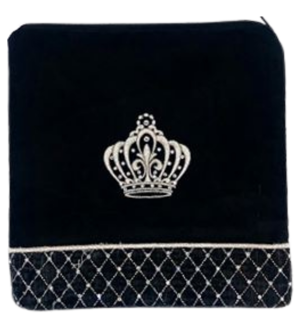 Decorative On Bottom Crown- Tallis Bag - 589